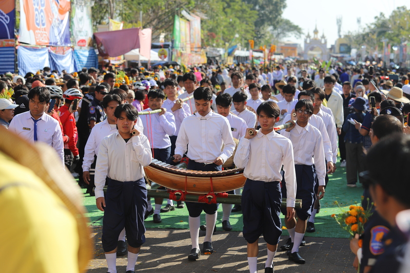 NPU Joins Phra Upakhut Procession to Open the 2026 Phra That Phanom Festival