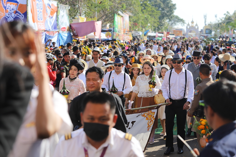 NPU Joins Phra Upakhut Procession to Open the 2026 Phra That Phanom Festival