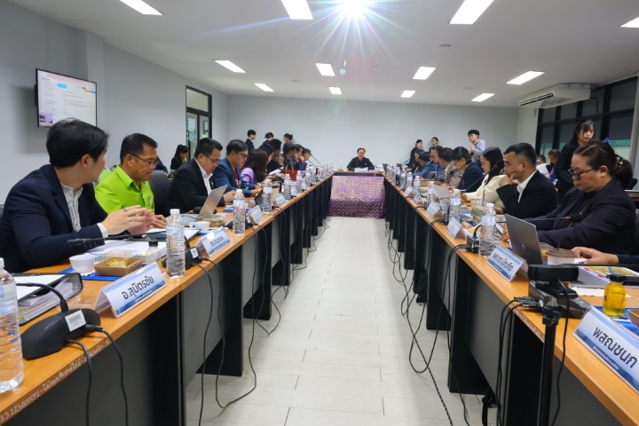 ม.นครพนม จัดประชุมคณะกรรมการบริหารมหาวิทยาลัย ครั้งที่ 5/2569