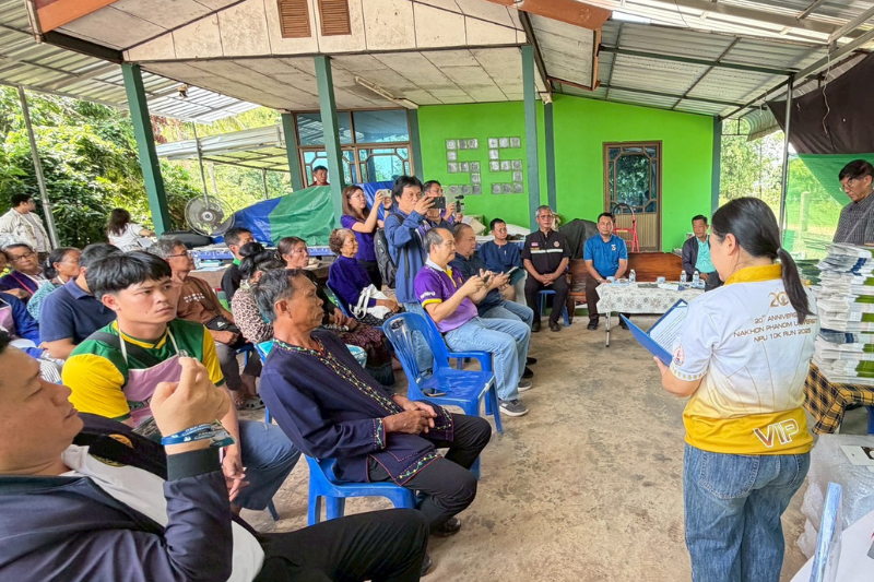 วิทยาลัยธาตุพนม เดินหน้าหนุนเกษตรมูลค่าสูง จัดโครงการพัฒนาการผลิตประมงตามแนวทาง BCG Model ยกระดับการเลี้ยงกบสู่สินค้าชุมชน