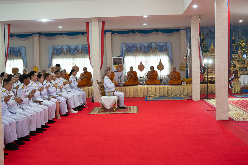 ม.นครพนม ร่วมประกอบพิธีบำเพ็ญกุศล ในวาระครบ 15 วัน (ปัณรสมวาร) แห่งการสิ้นพระชนม์ ถวายเป็นพระกุศลแด่ สมเด็จพระเจ้าลูกเธอ เจ้าฟ้าพัชรกิติยาภา นเรนทิราเทพยวดี กรมหลวงราชสาริณีสิริพัชร มหาวัชรราชธิดา