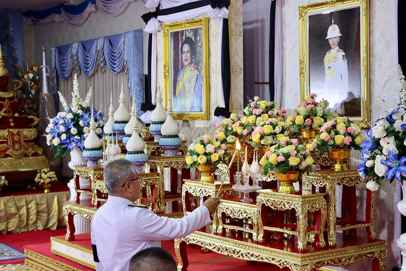ม.นครพนม ร่วมประกอบพิธีบำเพ็ญกุศล ในวาระครบ 15 วัน (ปัณรสมวาร) แห่งการสิ้นพระชนม์ ถวายเป็นพระกุศลแด่ สมเด็จพระเจ้าลูกเธอ เจ้าฟ้าพัชรกิติยาภา นเรนทิราเทพยวดี กรมหลวงราชสาริณีสิริพัชร มหาวัชรราชธิดา
