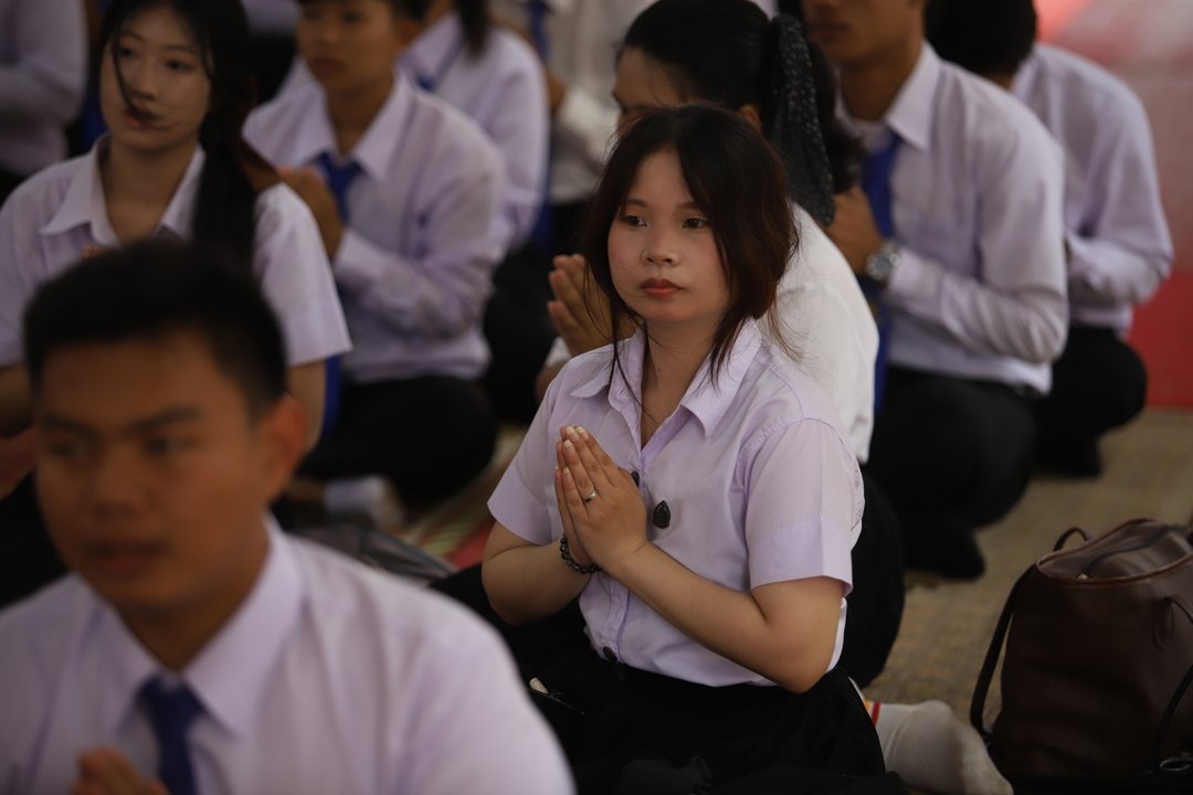 NPU Begins Academic Year with Sacred Phra That Phanom Tradition