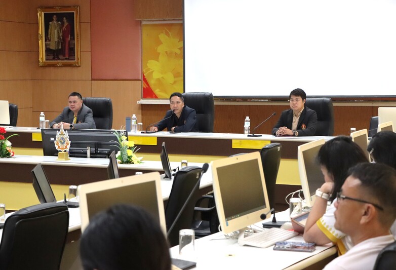 สำนักงานอธิการบดี ประชุมบุคลากร รับนโยบายการดำเนินงาน พร้อมรับฟังปัญหาและข้อเสนอแนะจากผู้ปฏิบัติงาน