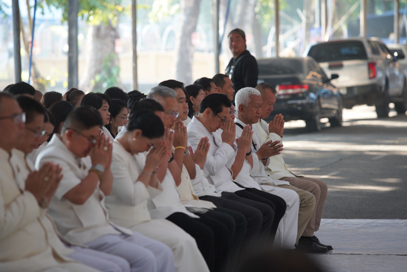 ม.นครพนม ร่วมพิธีบวงสรวงศาลหลักเมือง เสริมสิริมงคลก่อนงานไหลเรือไฟ 2569