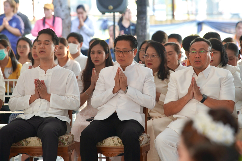 ม.นครพนม ร่วมพิธีบวงสรวงศาลหลักเมือง เสริมสิริมงคลก่อนงานไหลเรือไฟ 2569
