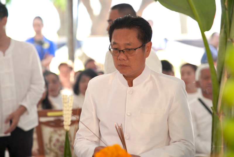 ม.นครพนม ร่วมพิธีบวงสรวงศาลหลักเมือง เสริมสิริมงคลก่อนงานไหลเรือไฟ 2569
