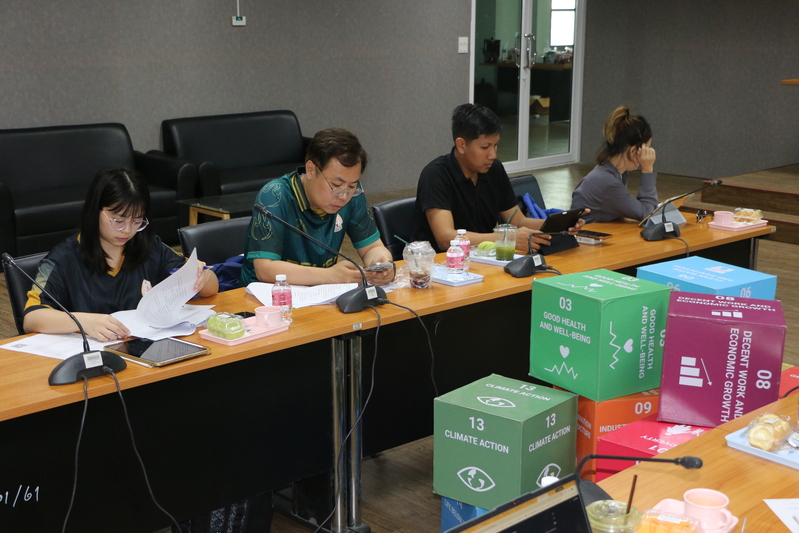 ประชุมคณะกรรมการขับเคลื่อนการจัดอันดับมหาวิทยาลัยระดับโลก มุ่งยกระดับมาตรฐานสากลตามกรอบ THE Sustainability Impact Ratings 2027