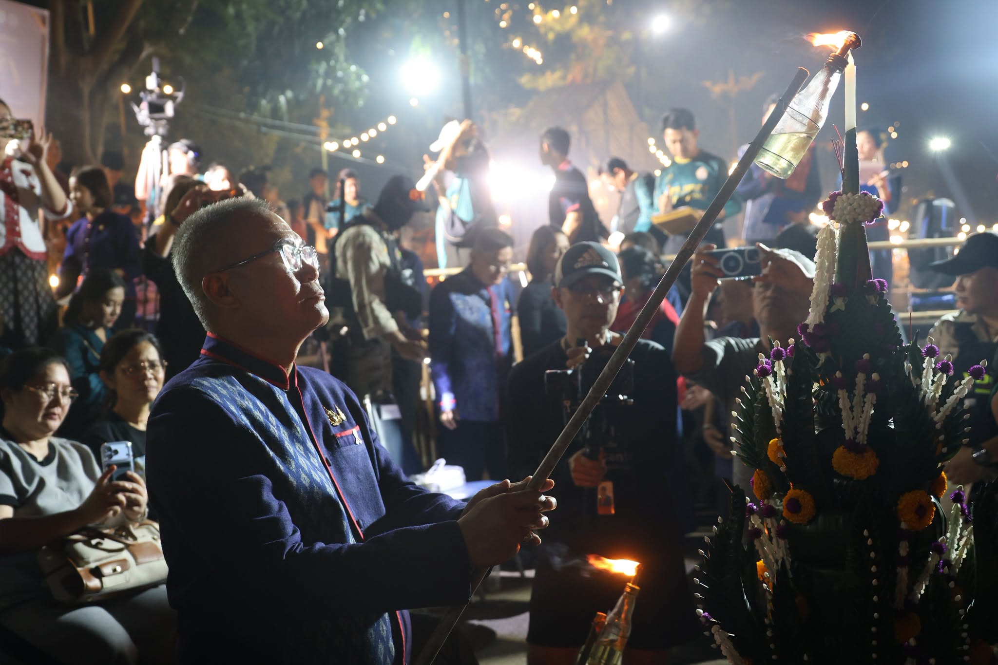 Nakhon Phanom University Officially Opens Booth for the 2026 Illuminated Boat Procession Festival