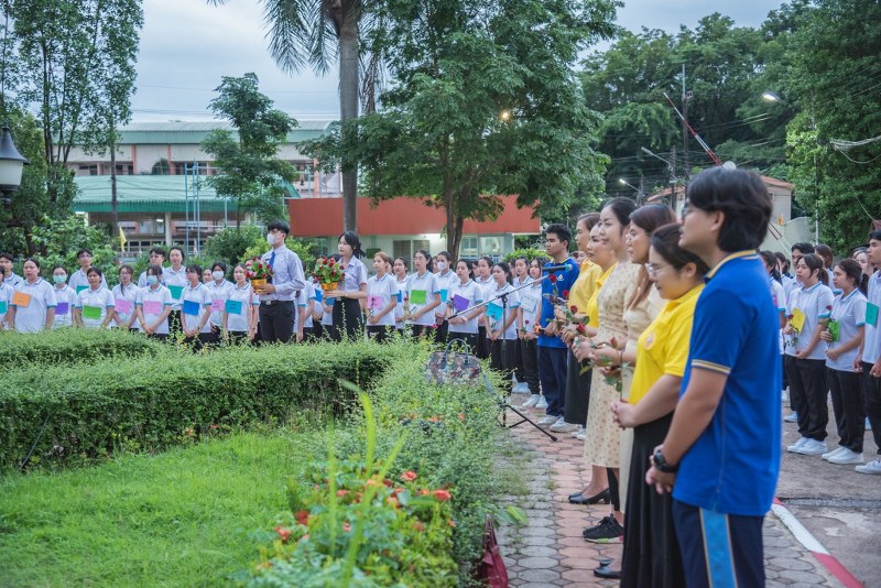 วพบ.นครพนม จัดกิจกรรมรับน้องเข้าหอของนักศึกษาหลักสูตรพยาบาลศาสตร์ชั้นปีที่ 1 รุ่นที่ 32 ประจำปีการศึกษา 2567