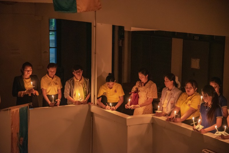 วพบ.นครพนม จัดกิจกรรมรับน้องเข้าหอของนักศึกษาหลักสูตรพยาบาลศาสตร์ชั้นปีที่ 1 รุ่นที่ 32 ประจำปีการศึกษา 2567