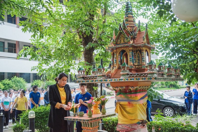 วพบ.นครพนม จัดกิจกรรมรับน้องเข้าหอของนักศึกษาหลักสูตรพยาบาลศาสตร์ชั้นปีที่ 1 รุ่นที่ 32 ประจำปีการศึกษา 2567