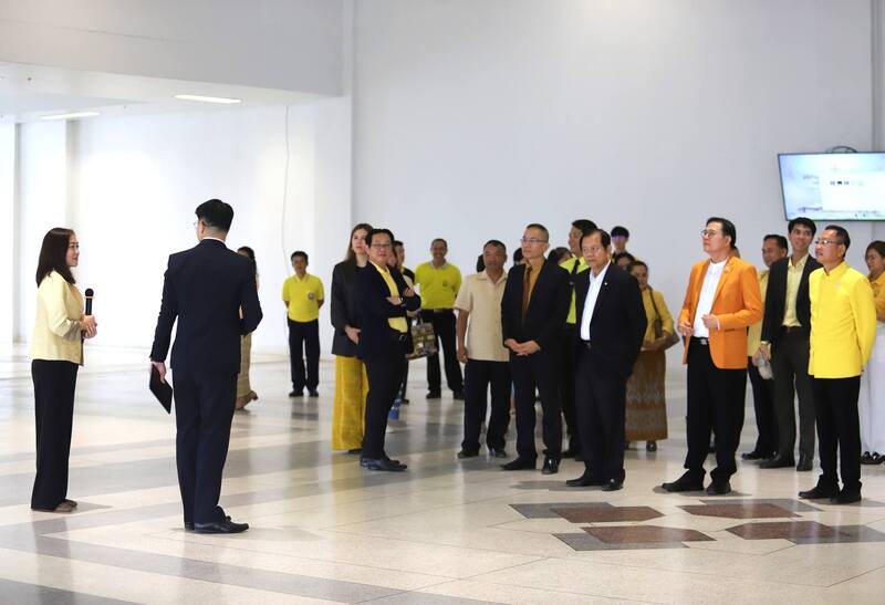 Nakhon Phanom University Conducts Merit-Making Ceremony for Mekong Subregion Conference Hall and Officially Opens the Building