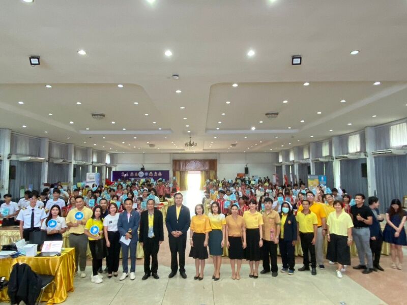 งานรับเข้าและแนะแนวการศึกษา มนพ. จัดกิจกรรมบริการวิชาการและแนะแนวการศึกษาแก่โรงเรียนนครพนมวิทยาคม