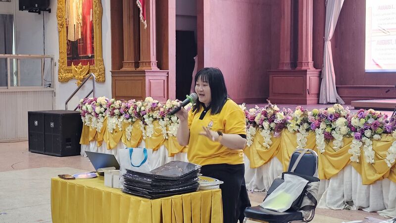 งานรับเข้าและแนะแนวการศึกษา มนพ. จัดกิจกรรมบริการวิชาการและแนะแนวการศึกษาแก่โรงเรียนนครพนมวิทยาคม