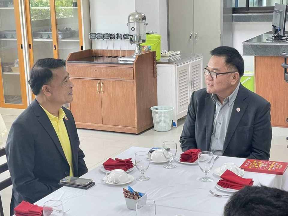 วิทยาลัยการท่องเที่ยวฯ มนพ. ร่วมต้อนรับผู้อำนวยการสถาบันพัฒนาฝีมือแรงงาน 41 นครพนม