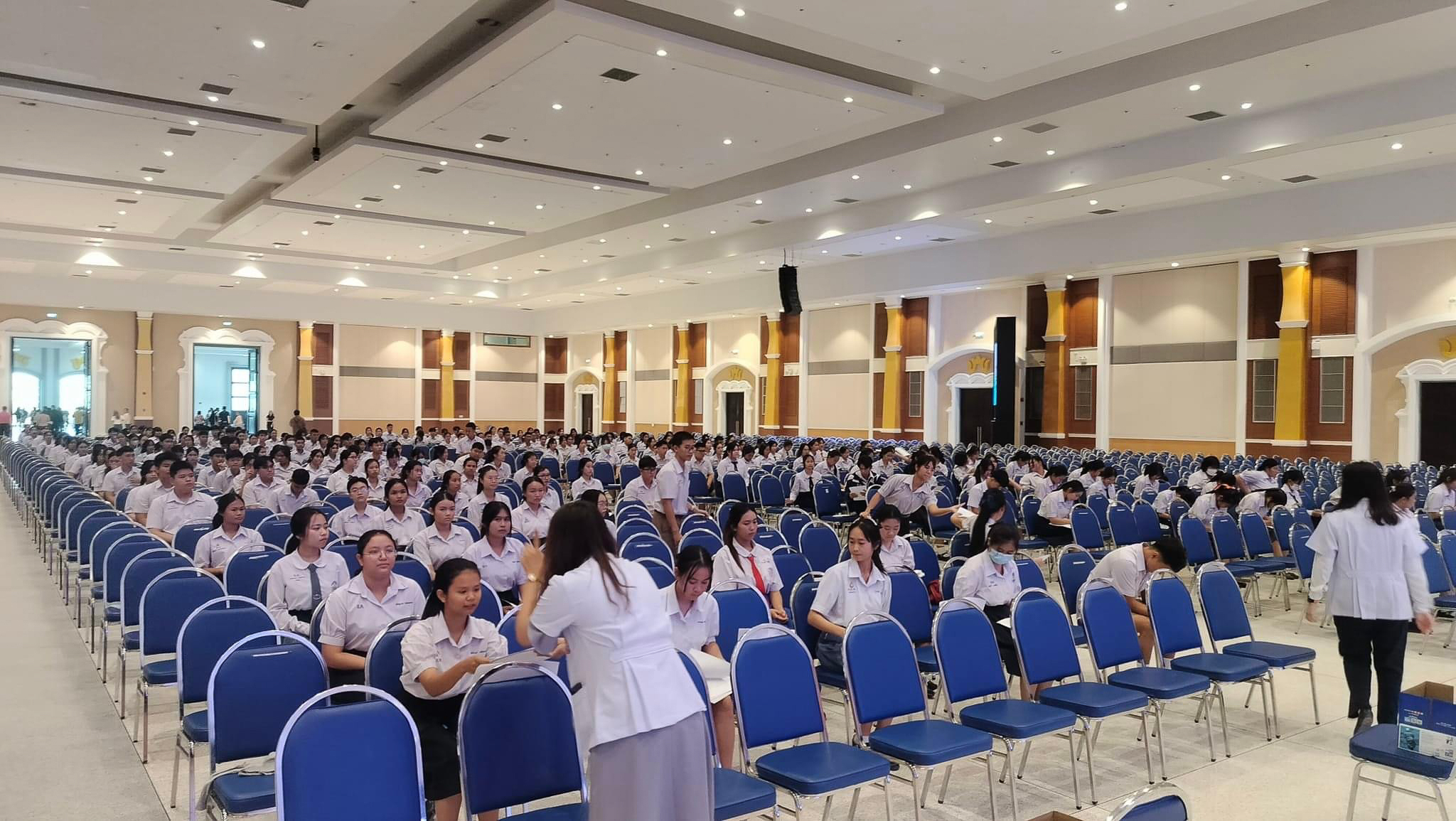 เทคนิคการแทพย์ ม.นครพนม จัดสอบสัมภาษณ์นักศึกษาใหม่ ปีการศึกษา 2568