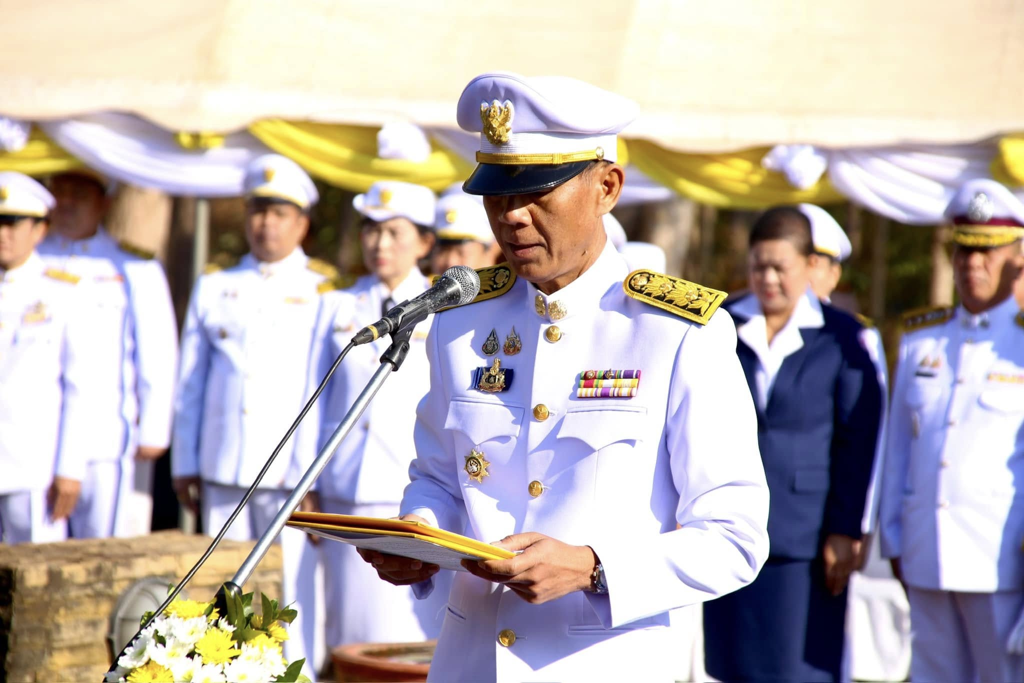 ม.นครพนม ร่วมประกอบพิธีถวายราชสักการะเนื่องใน “วันพ่อขุนรามคำแหงมหาราช” ประจำปี 2568