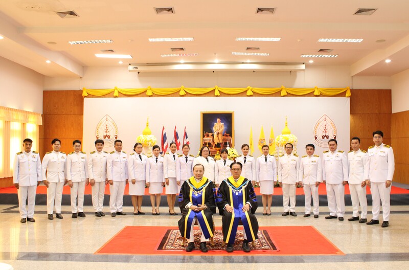 ม.นครพนม จัดพิธีรับสนองพระบรมราชโองการโปรดเกล้าฯ แต่งตั้งผู้ดำรงตำแหน่งอธิการบดี