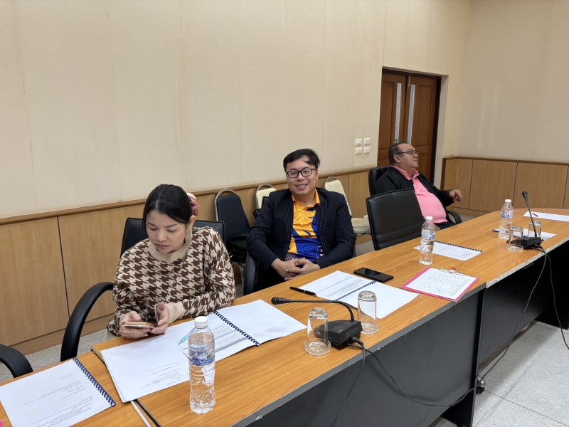 กองนโยบายและแผน สนง.อธิการบดี ม.นครพนม จัดประชุมหารือแนวทางการจัดทำแผนยุทธศาสตร์ 5 ปี (พ.ศ. 2565-2569) ประจำปีงบประมาณ พ.ศ. 2568