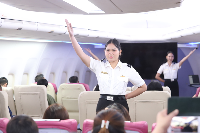 วิทยาลัยการบินฯ ม.นครพนมจัดโครงการ Open house open heart 2025