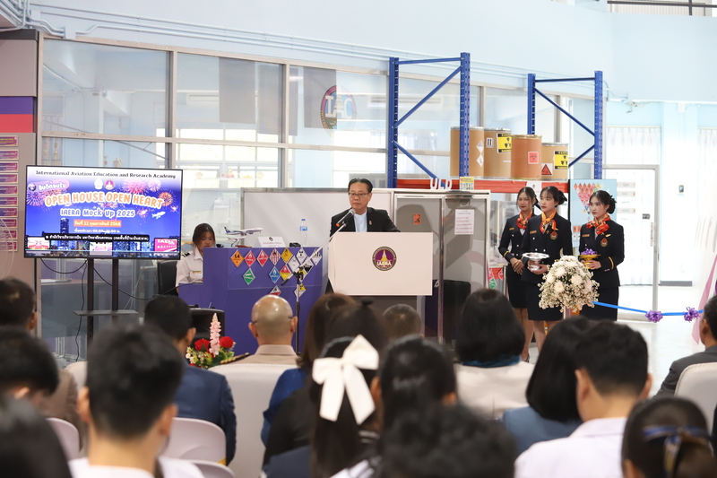 วิทยาลัยการบินฯ ม.นครพนมจัดโครงการ Open house open heart 2025