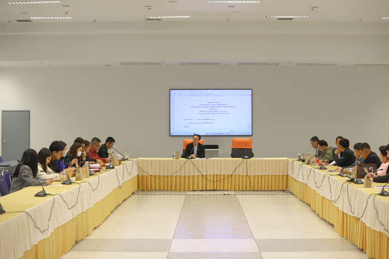 ม.นครพนม จัดประชุมคกก.ดำเนินงานพิธีพระราชทานปริญญาบัตรผู้สำเร็จการศึกษา ประจำปีการศึกษา 2566 ครั้งที่ 2/2568