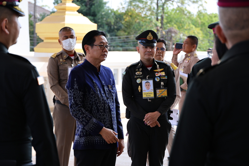 ม.นครพนม ต้อนรับคณะส่วนล่วงหน้าสำรวจพื้นที่และประชุมเตรียมการรับเสด็จฯ สมเด็จพระกนิษฐาธิราชเจ้า กรมสมเด็จพระเทพรัตนราชสุดาฯ สยามบรมราชกุมารี