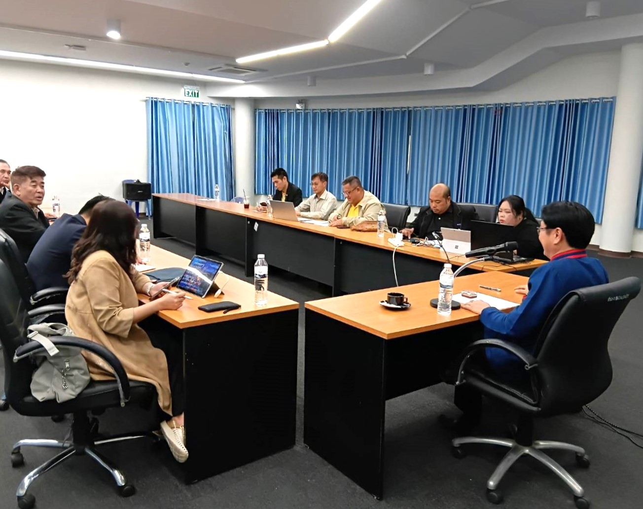 ม.นครพนม หารือเตรียมปรับปรุงโรงอาหารภายใน พร้อมพูดคุยความเป็นไปได้การเปิดหลักสูตร