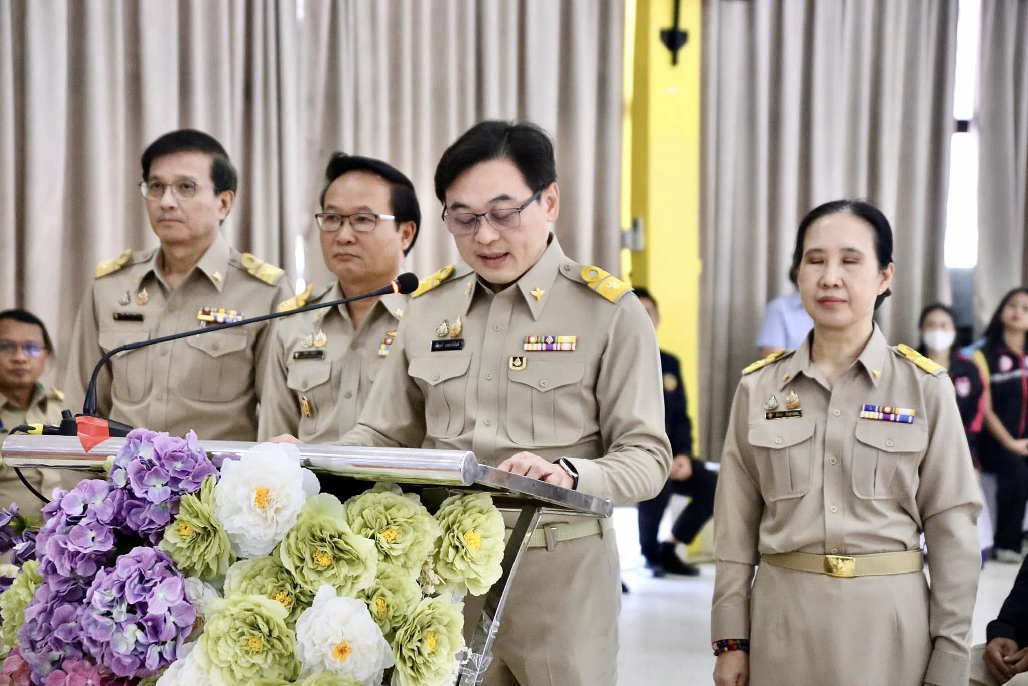 จิตอาสาพระราชทาน 904 ม.นครพนม ร่วมพิธีมอบแขน-ขาเทียม และอุปกรณ์เครื่องช่วยคนพิการ 138 รายการ ภายใต้โครงการเฉลิมพระเกียรติกรมสมเด็จพระเทพรัตนราชสุดาฯ เพื่อเสริมศักยภาพและพัฒนาคุณภาพชีวิตผู้พิการ
