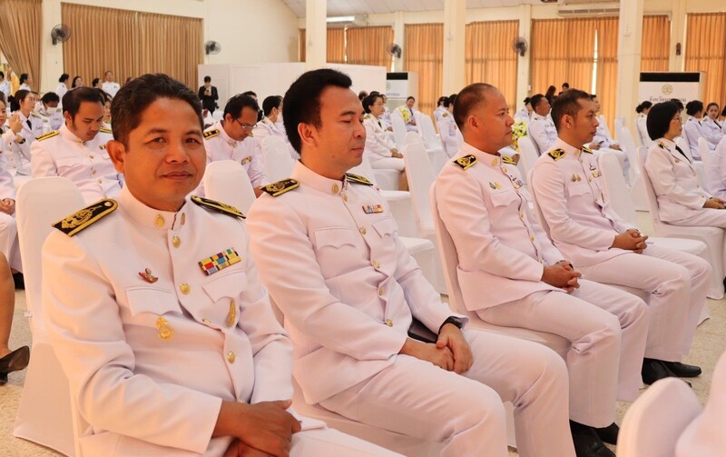 ม.นครพนม ร่วมประกอบพิธีถวายเครื่องราชสักการะพระบิดาแห่งมาตรฐานการช่างไทย เนื่องในวันมาตรฐานฝีมือแรงงานแห่งชาติ ประจำปี 2568