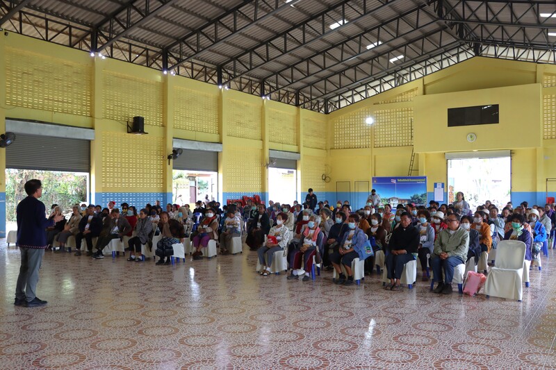 Node Flagship ม.นครพนม จัดกิจกรรม “ส่งเสริมผู้สูงวัย ใส่ใจรักสุขภาพ ผู้สูงอายุตำบลดอนนางหงส์”