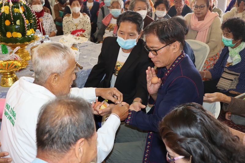 Node Flagship ม.นครพนม จัดกิจกรรม “ส่งเสริมผู้สูงวัย ใส่ใจรักสุขภาพ ผู้สูงอายุตำบลดอนนางหงส์”