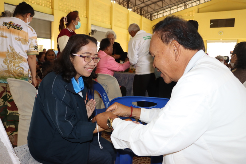 Node Flagship ม.นครพนม จัดกิจกรรม “ส่งเสริมผู้สูงวัย ใส่ใจรักสุขภาพ ผู้สูงอายุตำบลดอนนางหงส์”