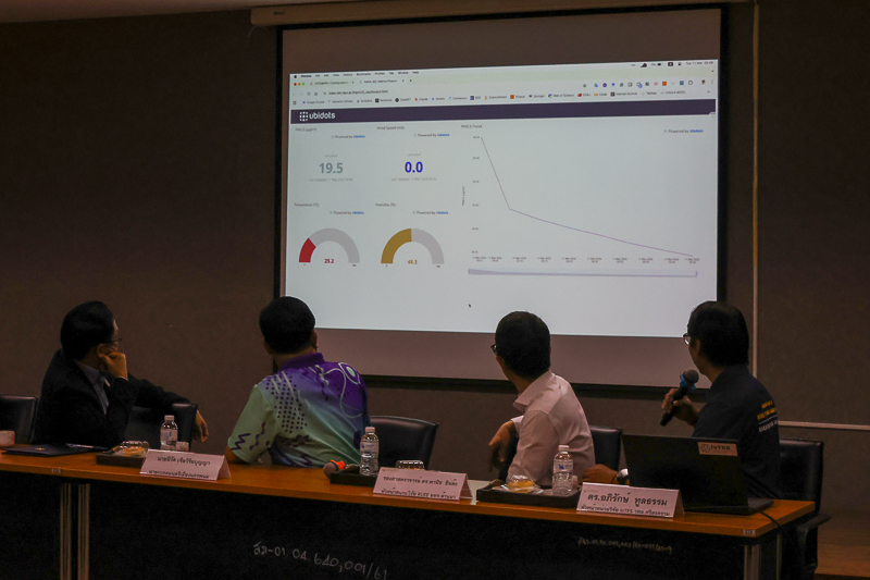 ม.นครพนม มอบสถานีตรวจวัดคุณภาพอากาศ PM2.5 แก่เทศบาลเมืองนครพนม