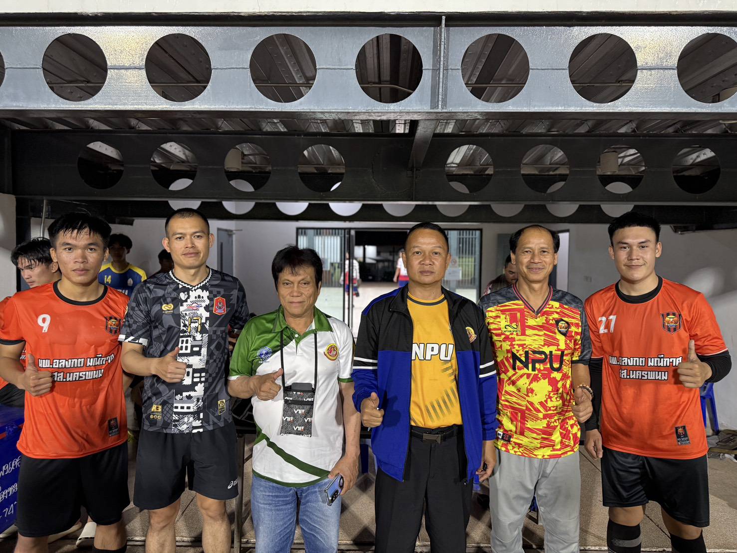 ม.นครพนม ทีมฟุตบอล NPU นครพนม ยูไนเต็ด ซักซ้อมการแข่งขันกีฬาฟุตบอลลีกสมัครเล่น รายการไทยแลนด์ เซมิโปร ลีก ฤดูกาล 2567/2568 เตรียมเยือนทีม จ.หนองบัวลำภู วันที่ 16 มีนาคม นี้