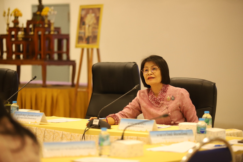 ม.นครพนม ประชุมร่วมจังหวัดติดตามความคืบหน้าเตรียมการรับเสด็จ พิธีพระราชทานปริญญาบัตร ประจำปีการศึกษา 2566