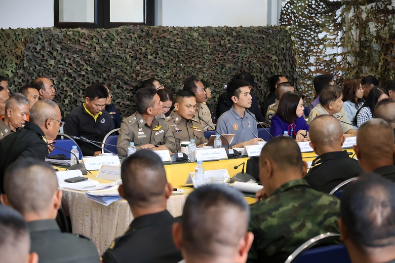 ม.นครพนม ประชุมกองอำนวยการร่วมถวายความปลอดภัย รับ-ส่งเสด็จ พิธีพระราชทานปริญญาบัตร