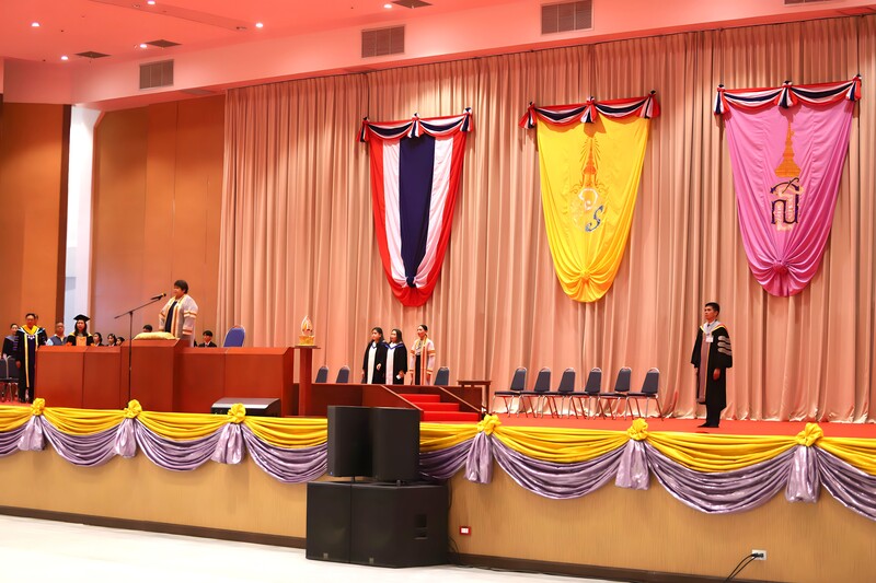 ม.นครพนม ซ้อมใหญ่พิธีพระราชทานปริญญาบัตร ประจำปีการศึกษา 2566