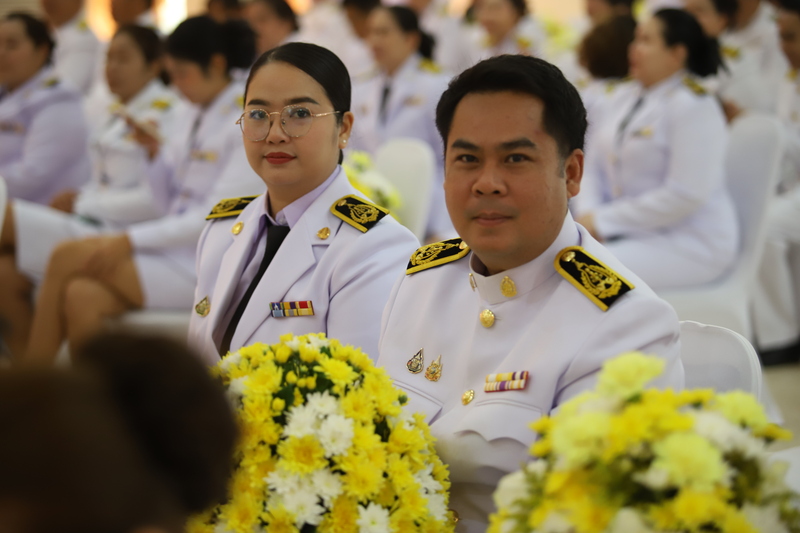 มหาวิทยาลัยนครพนมร่วมพิธีถวายพระราชสักการะ