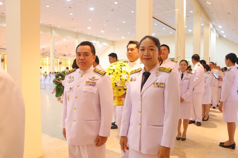 มหาวิทยาลัยนครพนมร่วมพิธีถวายพระราชสักการะ