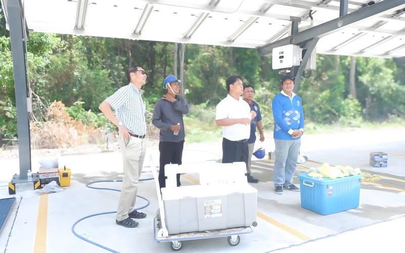 คณะวิทยาศาสตร์ จัดอบรมการใช้พลังงานทดแทนระบบผลิตไฟฟ้าจากพลังงานแสงอาทิตย์ ขานรับนโยบายด้านพลังงานของประเทศ