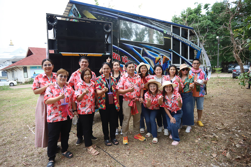 ม.นครพนมจัดโครงการสืบสานประเพณีสงกรานต์ รดน้ำขอพรเนื่องในวันขึ้นปีใหม่ไทย ประจำปี 2568