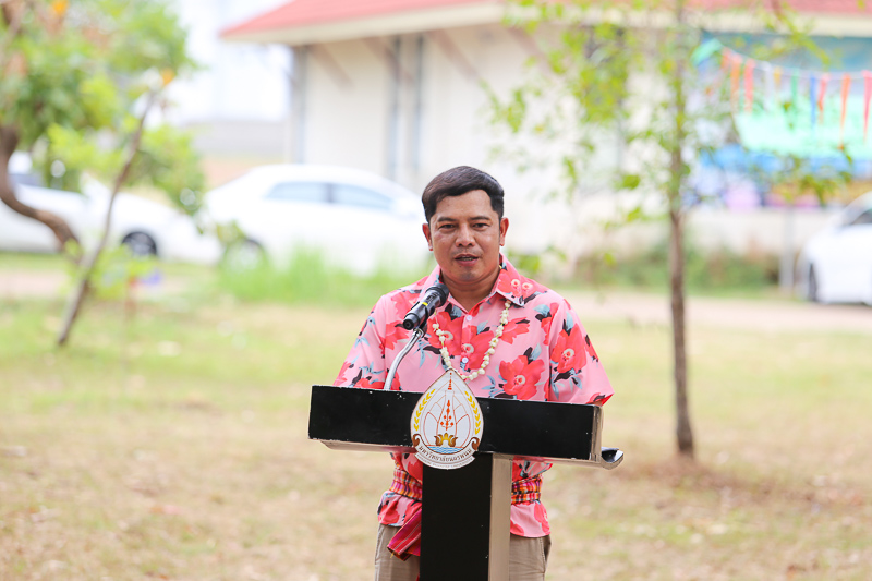 ม.นครพนมจัดโครงการสืบสานประเพณีสงกรานต์ รดน้ำขอพรเนื่องในวันขึ้นปีใหม่ไทย ประจำปี 2568