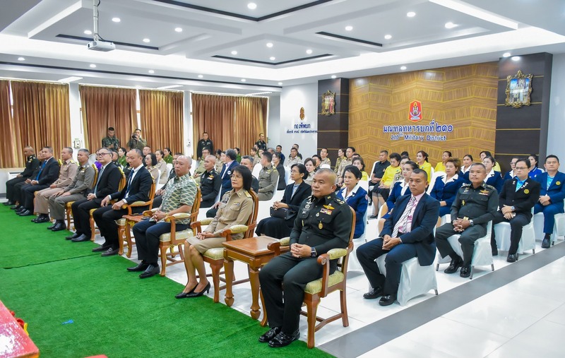 ม.นครพนม ร่วมงานวันคล้ายวันสถาปนา มณฑลทหารบกที่ 210 ครบรอบปีที่ 52