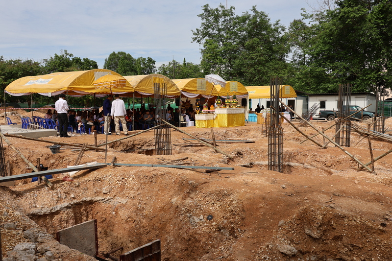 มหาวิทยาลัยนครพนม วางศิลาฤกษ์อาคารเรียนและปฏิบัติการ คณะเทคโนโลยีอุตสาหกรรม สู่ศูนย์กลางการเรียนรู้ยุคใหม่