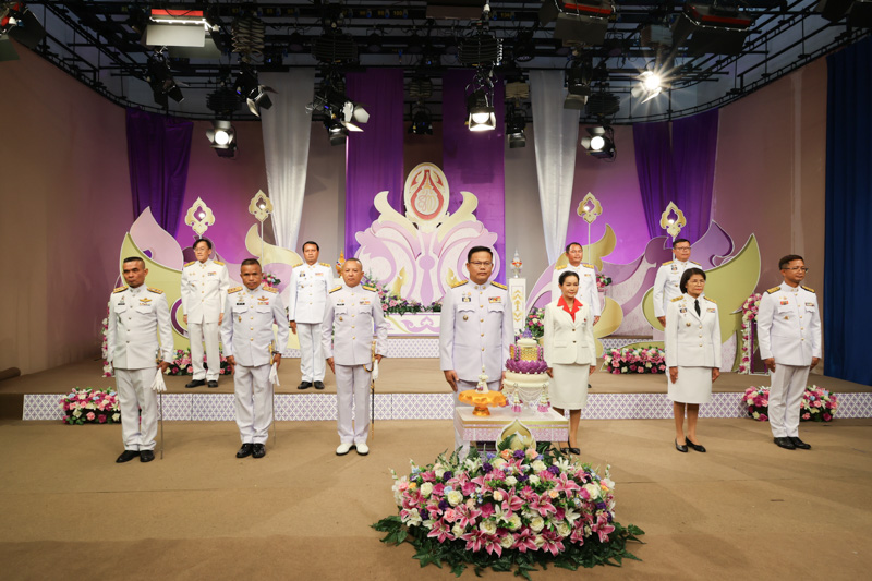 ม.นครพนม ร่วมบันทึกเทปถวายพระพร เนื่องในโอกาสวันเฉลิมพระชนมพรรษา สมเด็จพระนางเจ้าสุทิดา พัชรสุธาพิมลลักษณ พระบรมราชินี 3 มิถุนายน 2568