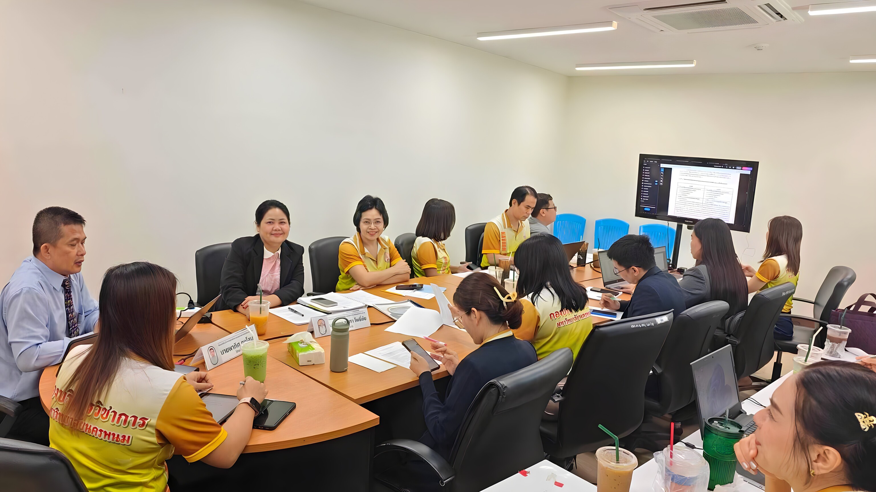 กองบริหารวิชาการ ม.นครพนม จัดโครงการพัฒนาศักยภาพมาตรฐานการดำเนินงานด้านวิชาการแก่บุคลากรกองบริหารวิชาการ