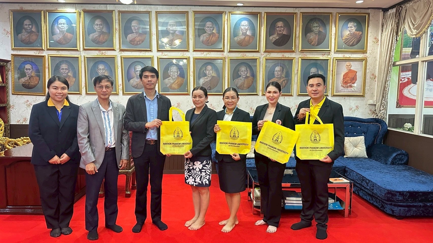 มหาวิทยาลัยนครพนม ร่วมหารือ เอ็น-เทค อินเตอร์กรุ๊ป ขยายโอกาสทางการศึกษาจาก ปวส. สู่ปริญญาตรี