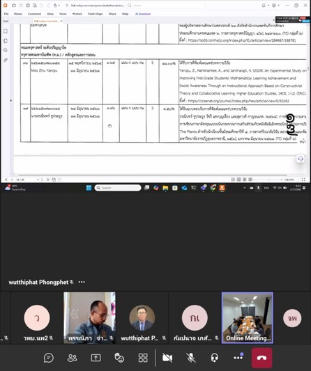 ม.นครพนม ประชุมคณะกรรมการบัณฑิตศึกษา ครั้งที่ 7/2568 เดินหน้าขับเคลื่อนนโยบายพัฒนาระดับบัณฑิตศึกษา
